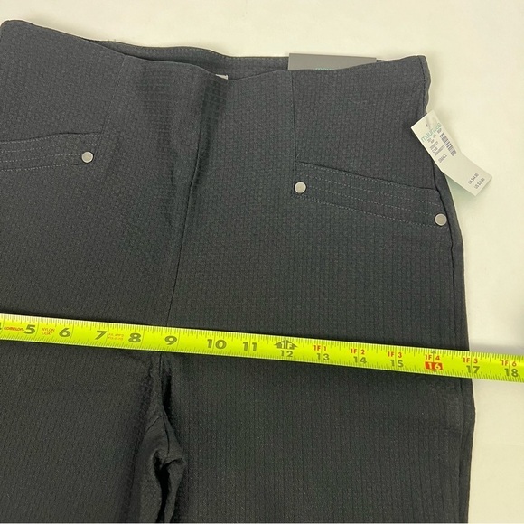 NWT Maurices Women’s Career Pull On Pants Sz Small Black High-Rise Crop Stretch - Picture 11 of 15